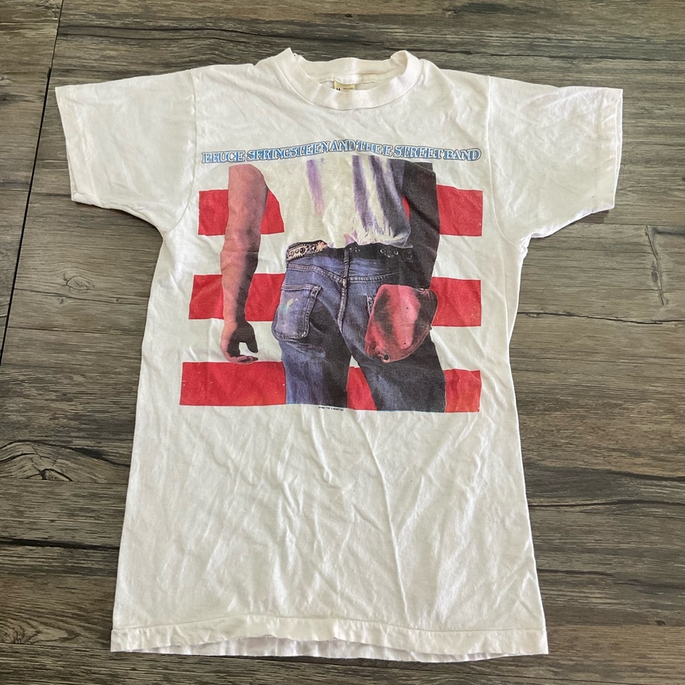 Vintage 1984 Bruce Springsteen Born In The USA T-Shirt Sz M
